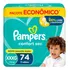 Pampers Confort Sec Fralda Xxxg 74 Unidades