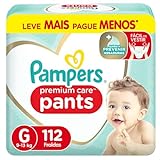 Pampers Fralda Pants Premium Care G