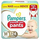 Pampers Fralda Pants Premium Care M 124 Unidades