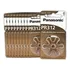 Panasonic 60 Baterias Auditivas Zinc Air Pr-312 10 Cart