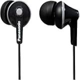 Panasonic Fones De Ouvido Com Fio Conector Preto De 3 5 Mm RP HJE125E K 