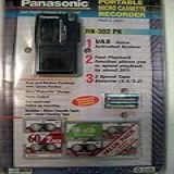 Panasonic Gravador De Voz De Microcassete RN 302 Com 5 Baterias De Micro Fitas De áudio E Limpador De Cabeça