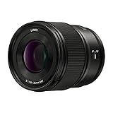 Panasonic Lumix S Series Lente De Câmera, 35 Mm F1.8 L; Lente Intercambiável Para Câmeras Digitais De Armação Completa Sem Espelho, S-s35