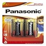 Panasonic Pilha Alcalina C Média Lr14Xab 2B 1 5V Cartela C 02 Unidades Panasonic