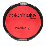Pancake Fluor Vermelho   Color Make