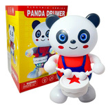 Panda Robô Dançarino Sons E Luzes Brinquedo Musical Infantil