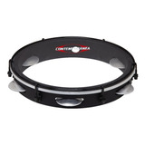 Pandeiro Contemporânea Madeira 10 Bk Light Nylon 82lbk