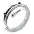 Pandeiro Luen 8 Junior Pele Cristal Abs Platinelas De Inox Cor Preto