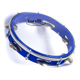 Pandeiro Torelli Azul Para Iniciante Tp348 Az Cor Roxo