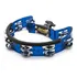 Pandeirola Torelli Meia Lua Com Clamp Azul Tp-323