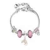Pandora Vivara Life Pulseira Arco íris Com 5 Berloques Cravejados De Cristais De Zircônia 19cm Prata 925