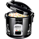 Panela Arroz Elétrica Mondial Fast Rice 5 220v Preto 400w
