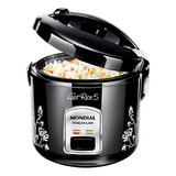 Panela Arroz Elétrica Mondial Fast Rice 5 220v Preto 400w