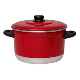 Panela Banho Maria 3 Em 1 Forma De Pudim Cuscuzeiro Vermelho