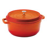 Panela Caçarola Antiaderente Cerâmico Indução 6 8l Hercules