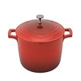Panela Caçarola De Indução 20cm Com Revestimento Cerâmico Cook-Chef -Vermelho-