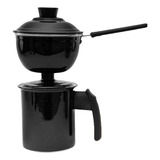 Panela Cuscuzeira Nordestina Peito De Moça Individual Porção
