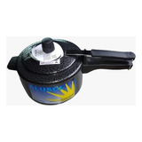 Panela De Pressão 2 5 Litros Craquelada Alusol Cor Preto