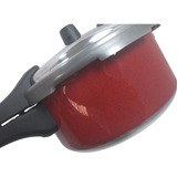 Panela De Pressão 3 L Vermelha Fechamento Externo Asj Cor Vermelho