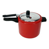 Panela De Pressão 4 5 Litros Alumínio Cor Vermelho