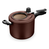 Panela De Pressão 4 5 Litros C Visor Superior Antiaderente
