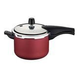 Panela De Pressão Antiaderente 24cm 6 Lt Vermelho Tramontina