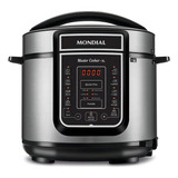 Panela De Pressão Elétrica Digital 900w Pe 38 Preto Mondial Frequência 60 110v