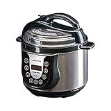 Panela De Pressão Eletrônica Ped 01 127v 60hz Agratto 3878 Inox