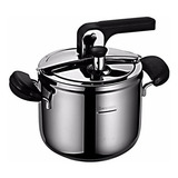 Panela De Pressão Inox Italiana 7 Litros Barazzoni