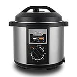 Panela De Pressão Mecanica- 6L- Inox-Preto- 220v- Midea