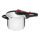 Panela De Pressão Tramontina Solar 6l Aço Inox Fundo Triplo