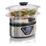 Panela Elétrica De Vapor Hamilton Beach 37530 Cor Prata 120v