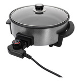 Panela Elétrica Mangiare Preta Redonda Agratto 127v Cor Cinza escuro Frequência 60hz 110v