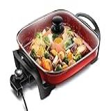 Panela Elétrica Multicook Premium Mondial 220V 1200W Preto PE 49 RC