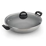 Panela Frigideira Wok 28cm Antiaderente 3 3l C Tampa