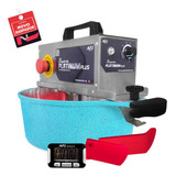 Panela Mexer Doces A Brigadeirinha Platinum Plus 28cm Cor Tiffany Frequência 50 Hz 60 Hz 127 220v