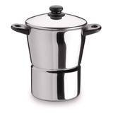 Panela Para Cuscuz Alça Baquelite 3l Forma Inox 803070