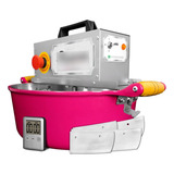 Panela Para Mexer Doces 32 Cm Cor Pink Modelo Platinum