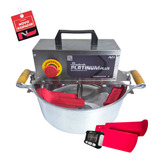 Panela Para Mexer Doces A Brigadeirinha Platinum Plus 32 Cm Cor Alumínio Frequência 50 Hz 60 Hz 127 220v