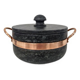 Panela Pedra Sabão Ideal Para Fondue Queijo chocolate 500ml
