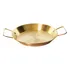 Panela Pergaminho Paella 30cm Dourada De Inox Frigopro Cor Dourado