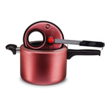 Panela Pressão Antiaderente Visor De Vidro 4 5 Litros Mta