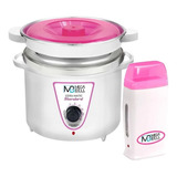 Panela Termocera 900g C Refil Aquecedor Cera Rollon Preto