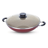 Panela Wok Aluminio Com