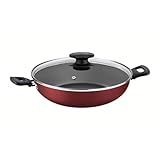 Panela Wok Aluminio  Loreto  Tramontina  Vermelho  28 Cm