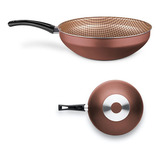 Panela Wok Antiaderente 28 Cm 4