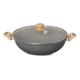 Panela Wok Com Tampa
