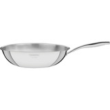 Panela Wok Tramontina Aço Inox Corpo Triplo Grano 28cm 3 4l