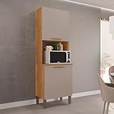 Paneleiro Torre Quente 2 Portas Bella Cinamomo Off White