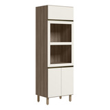 Paneleiro Torre Quente Duplo Maly N03 Carvalho off White